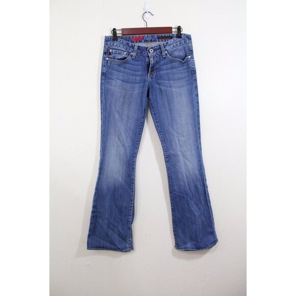 AG Adriano Goldschmied medium Wash Blue The Club bootcut Jeans Size 28 - Picture 1 of 10